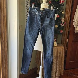 Madewell Dark Blue Denim Jeans